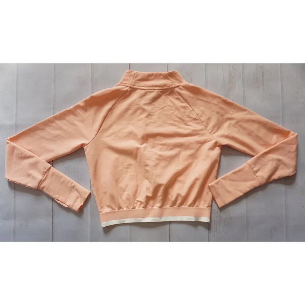 Puma Womens Peach Crop Track Jacket – Size S - Picture 11 of 12